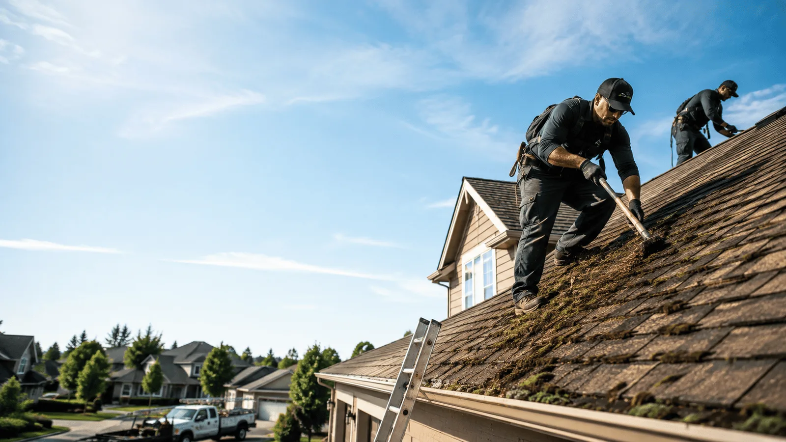 Roof Moss Removal in Pinellas Park, FL near me